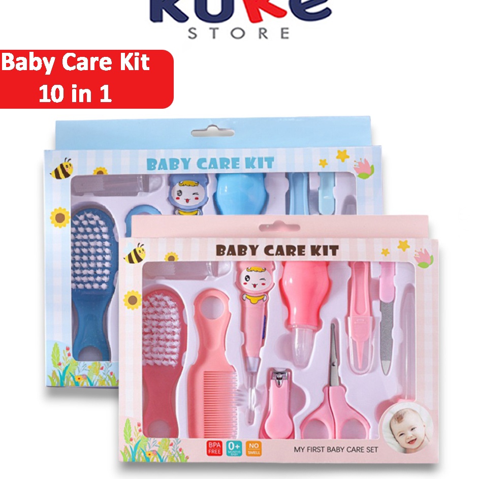 DISCOUNT KUKE BABY CARE NAIL KIT SET Alat Perawatan Bayi 1in1 Sisir ting Bayi Hadiah Lahiran Newborn