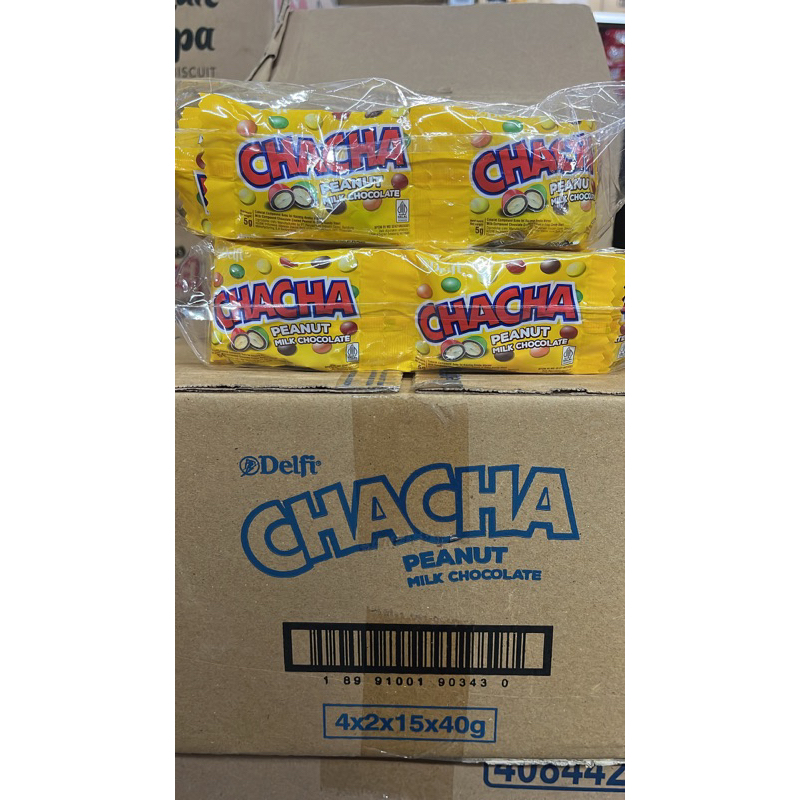 

CHACHA PEANUT RENCENG ISI 10pcs/ PERMEN CHACHA RASA KACANG COKELAT RENCENG