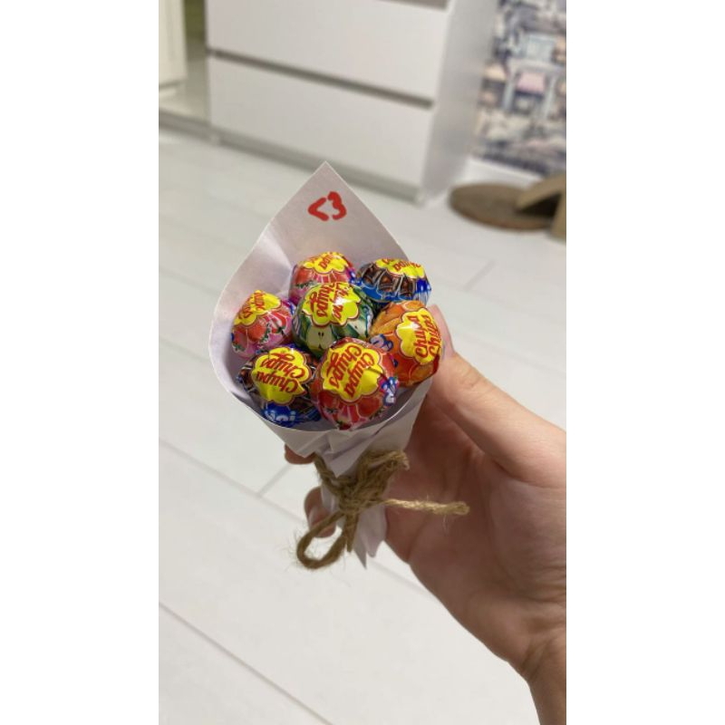 

Sovenir ulang tahun permen cupha chups