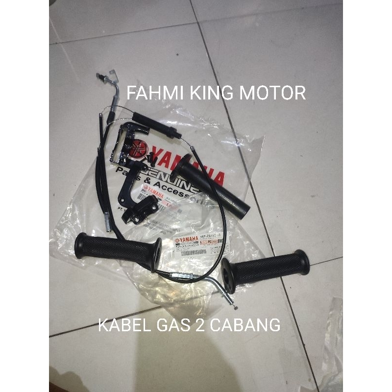 GAS SPONTAN YZ KABEL 2 CABANG SET HANDGRIP NYA RXKING RX KING RXS RXK RXZ