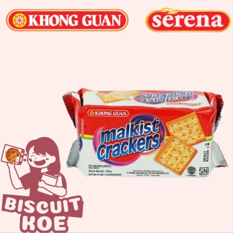 

Khong Guan Malkist Crackers 135g