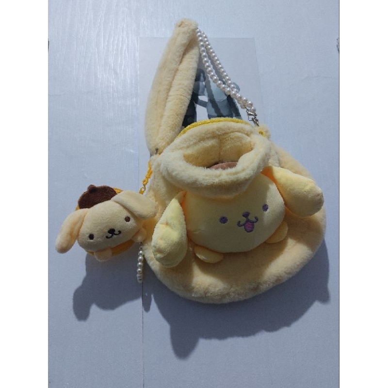 TAS SANRIO BANDO SANRIO POMPOMPURIN preloved by gigglemugies