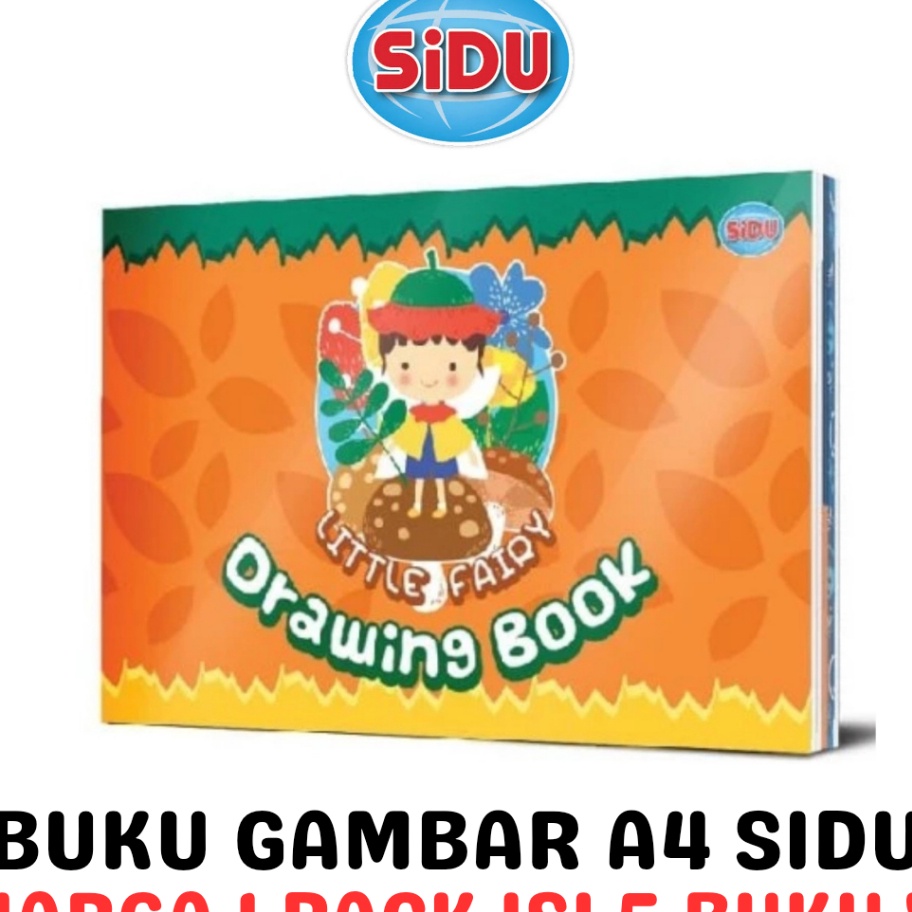 

PROMO TERUPDATE SIDU DRAWING BOOK A4 BUKU GAMBAR A4 SKETSA SINAR DUNIA PACK 5PCS
