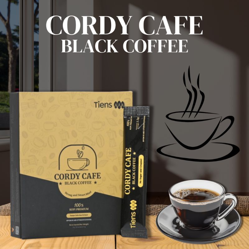 

CORDY CAFE BLACK COFFEE - Kopi Hitam Premium