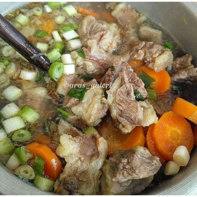 

Sop Jando Tetelan siap makan