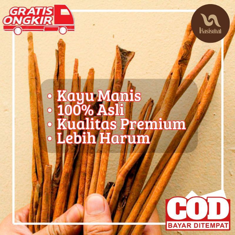 

[50g -100g] Kayu Manis Utuh/100% Murni/Premium/Kasisehat