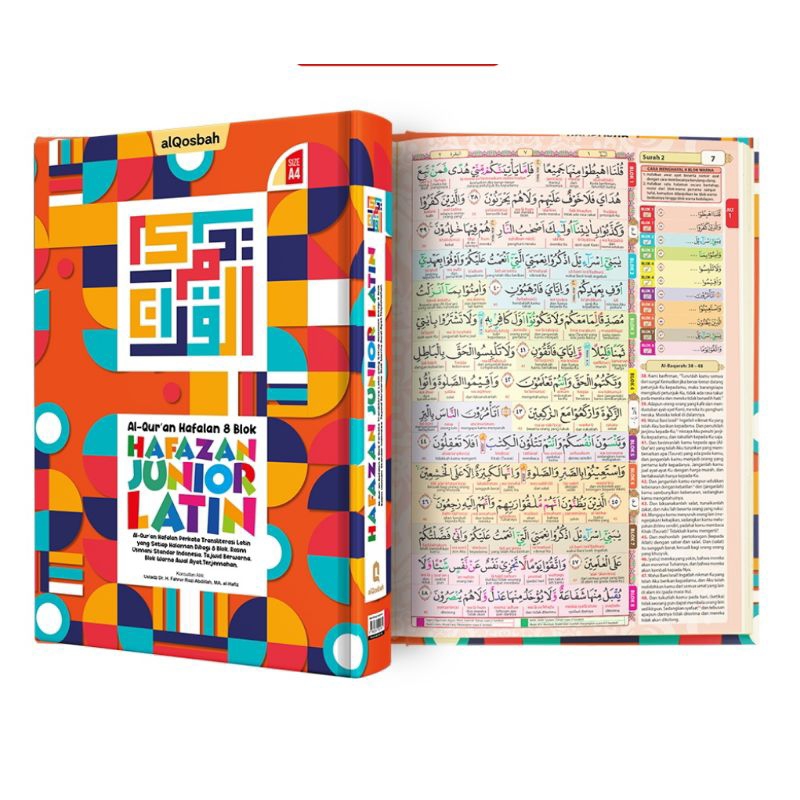 Al Quran Hafazan 8 Blok Junior Latin A4