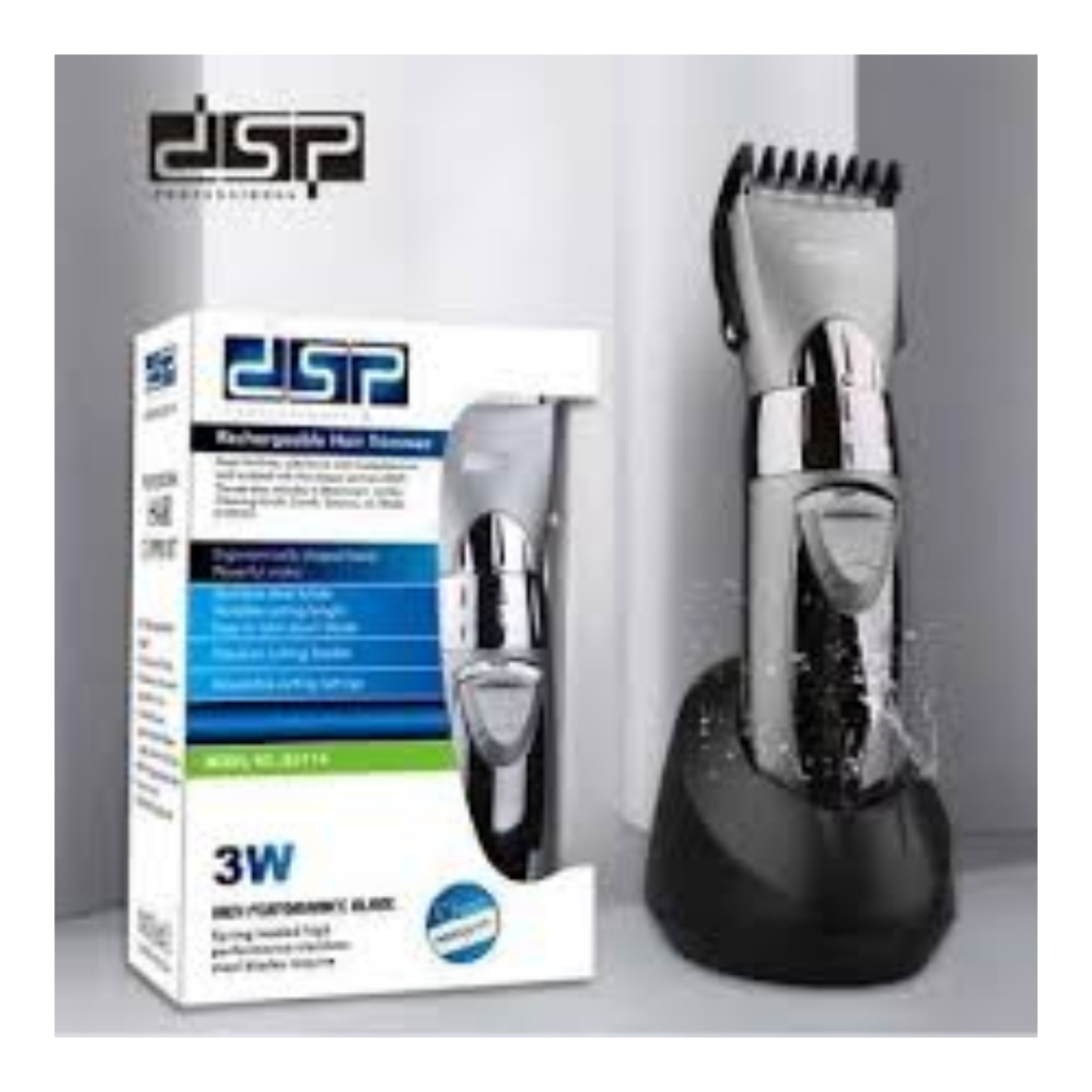 DSP Rechargeable Hair Trimmer 3W - Alat Cukur