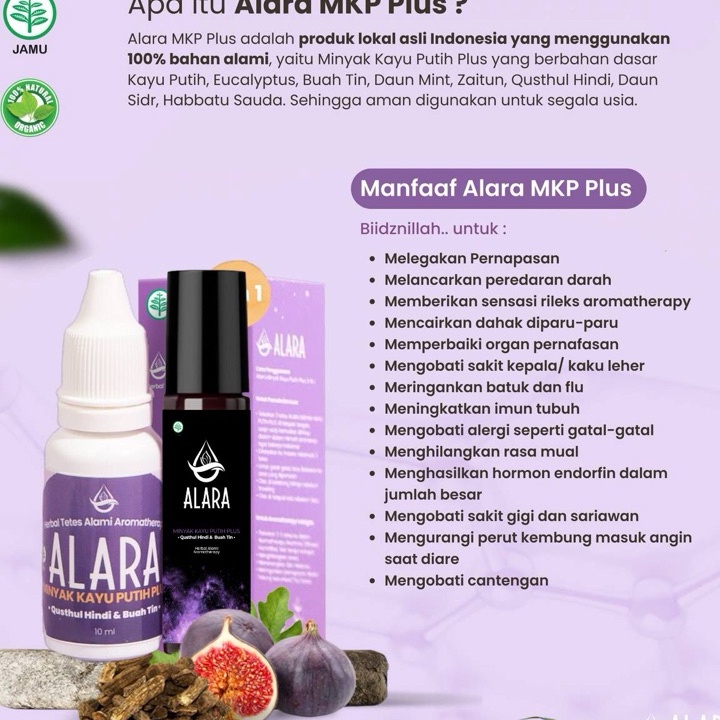 MURAH MERIAH Alara Minyak Kayu Putih Plus 8 in 1  Herbal Tetes Pelega Pernafasan