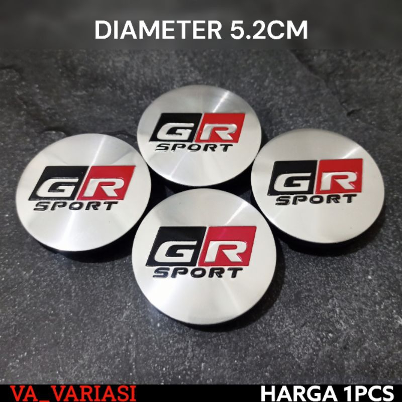 Dop Tutup Velg Variasi GR Agya Ayla Calya Sigra Chrome