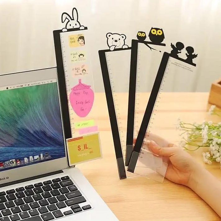 

PROMO BRAND Acrylic Planner Memo Note Pad Monitor Komputer To do list Korean Triple W