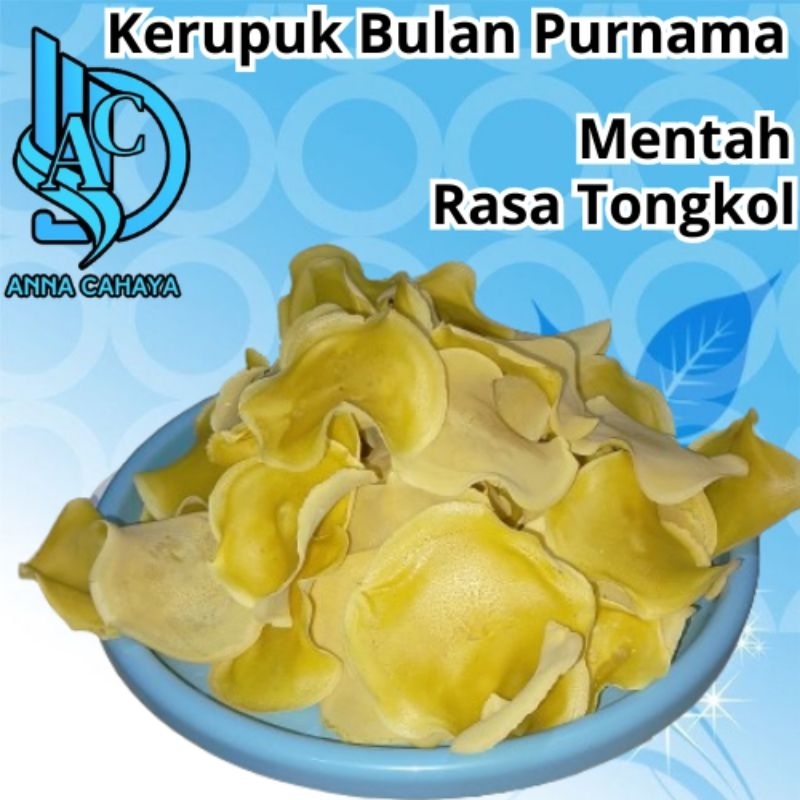 

Kerupuk Bulan Purnama Rasa Ikan Tongkol - Kerupuk Mentah Khas Sunda - Kerupuk Mekar - Kerupuk Jumbo