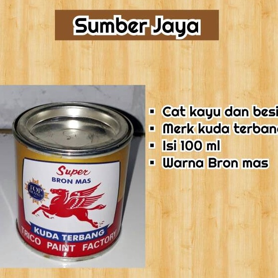 

MEN SALE Cat kuda terbang emas 1 liter