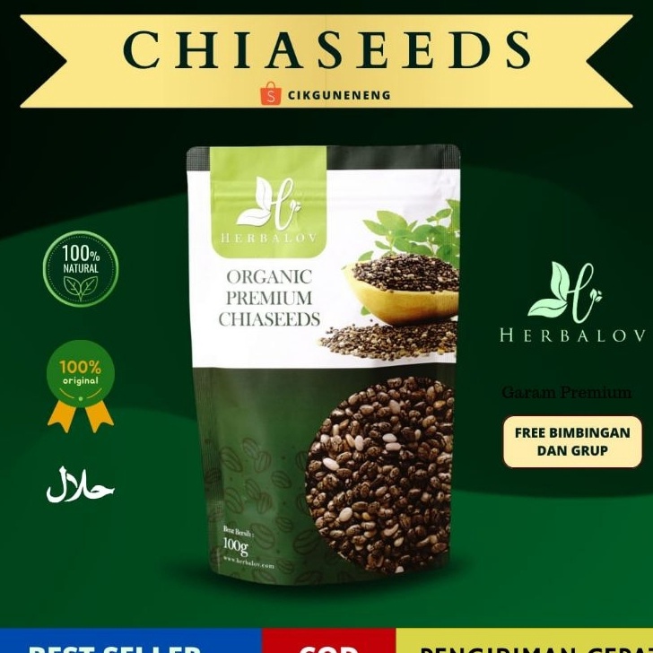

SPESIAL BULAN INI CHIASEED ORGANIK PREMIUM BY HERBALOV