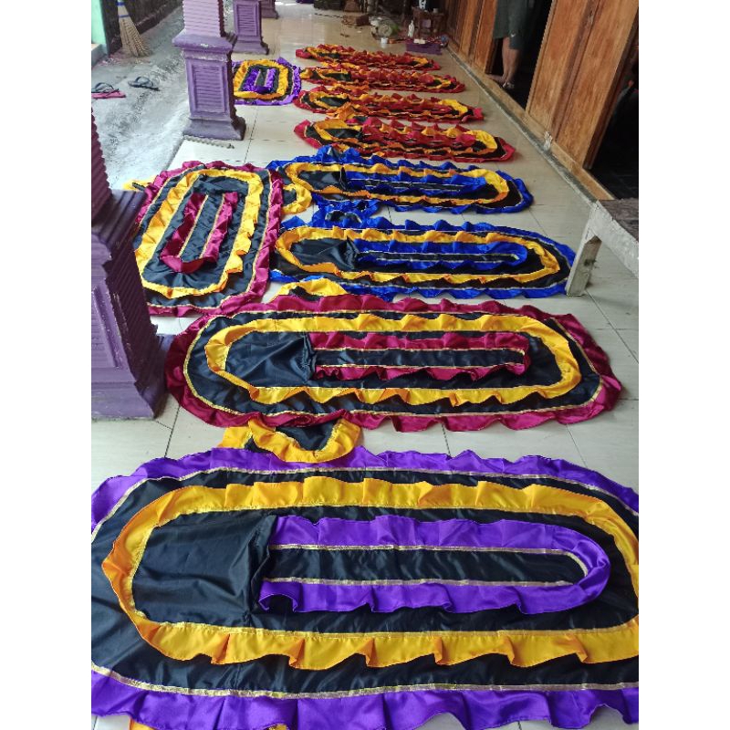kemul barongan ukuran anak/ kemul barongan /jaranan /rampak