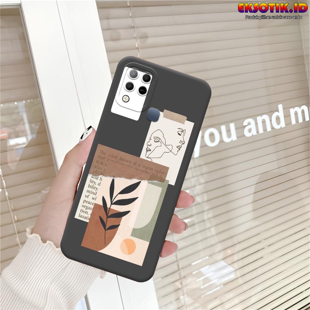 Case Infinix Hot 10s - Casing Infinix Hot 10s  - Fashion Case Terbaru - Silikon Infinix Hot 10s  - M