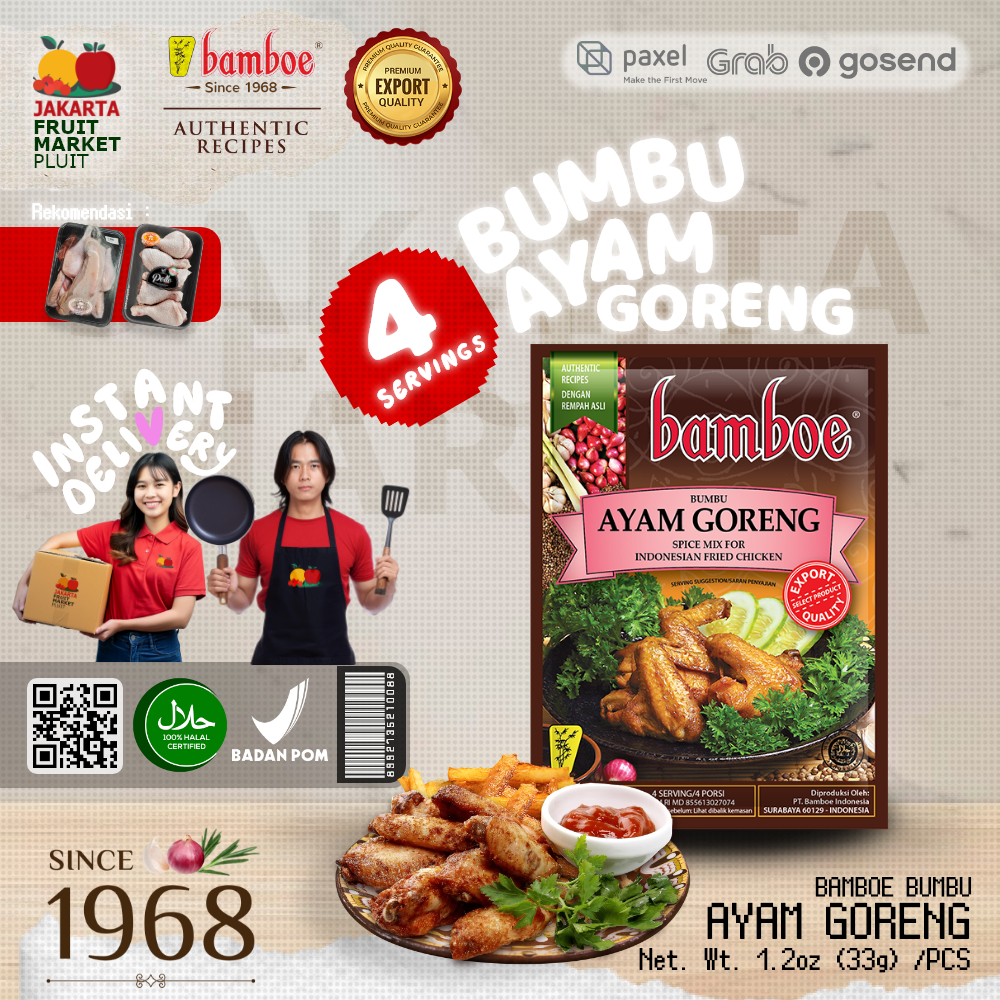 

BAMBOE AYAM GORENG Bumbu masakan instant
