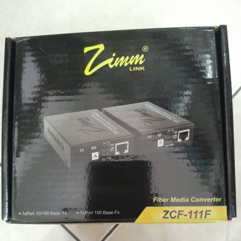 MEDIA CONVERTER  ZCF-111F ZIMMLINK