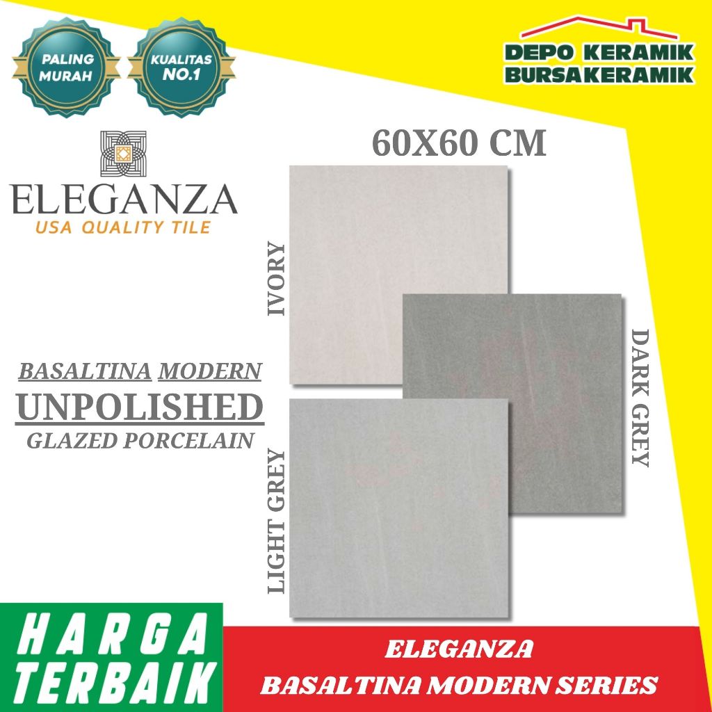 GRANIT MEWAH ELEGANZA 60X60 BASALTINA MODERN SERIES