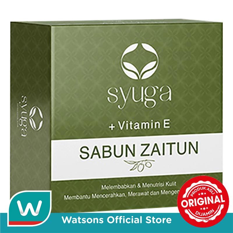 SYUGA BAR SOAP ZAITUN 100GR