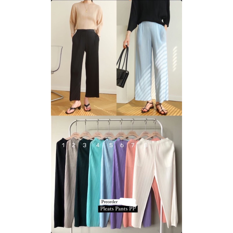 (PRE ORDER) Pleats Pants PP Premium / Pleats Premium
