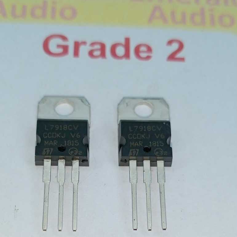 IC L7918CV ST Grade 2  Negative Voltage Regulator Output Current To 1,5 A Output Voltage Negative 18