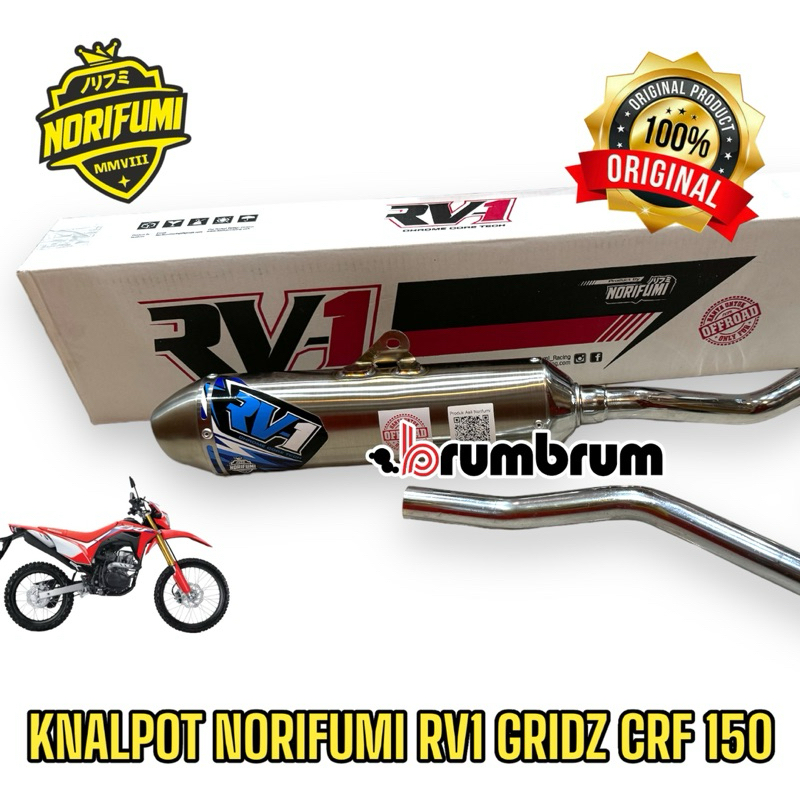 KNALPOT NORIFUMI RV1 GRIDZ CRF 150