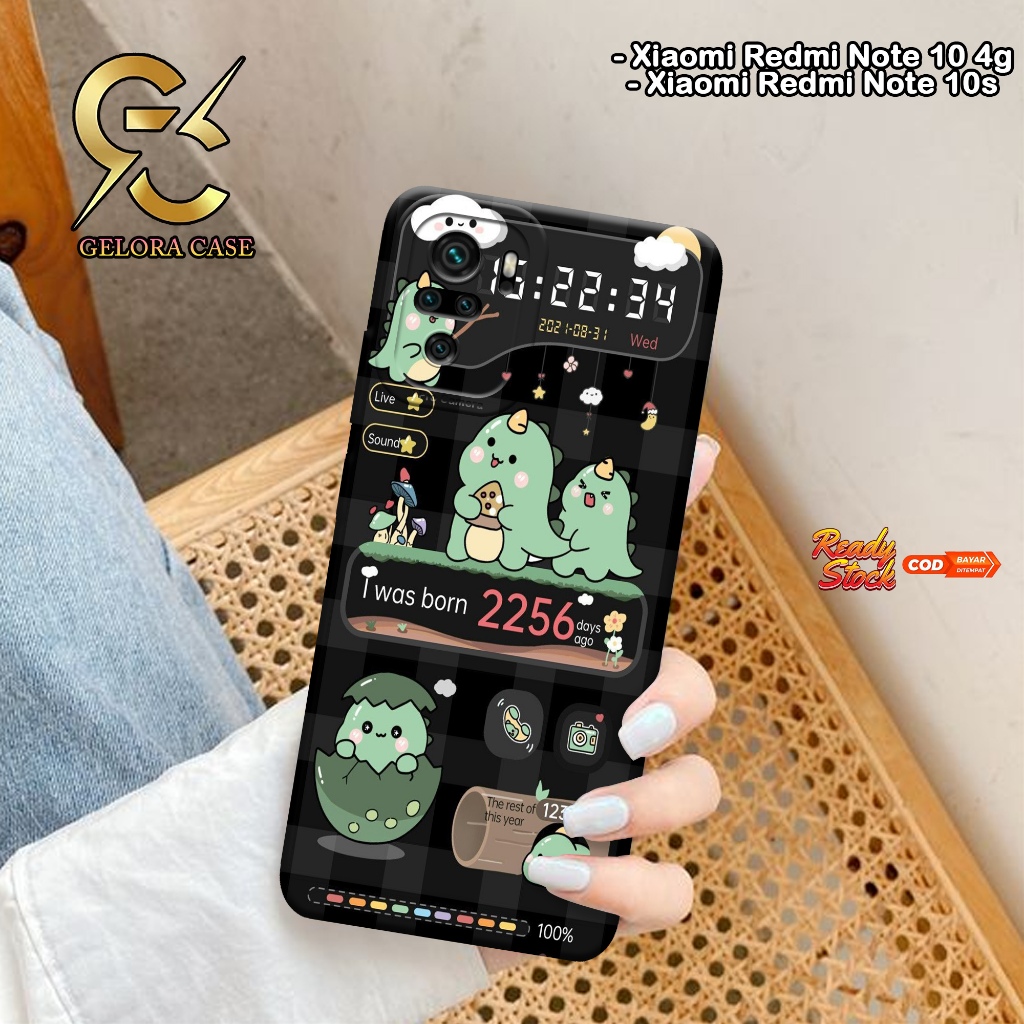 softcase Xiaomi Redmi Note 10 4G/10S  - geloracase - Casing Redmi Note 10 4G/10S  - Motif case carto