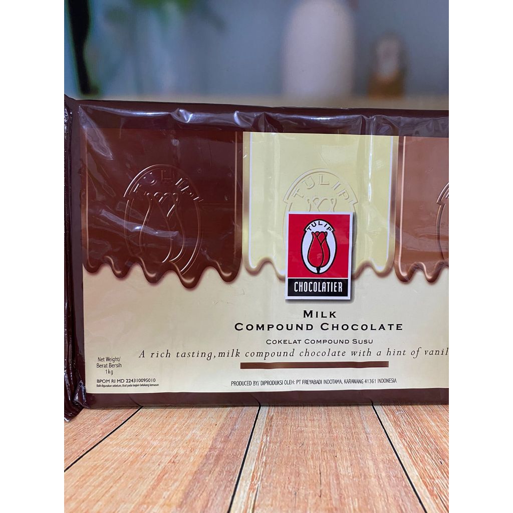 

Tulip Milk 1kg Cokelat Compund