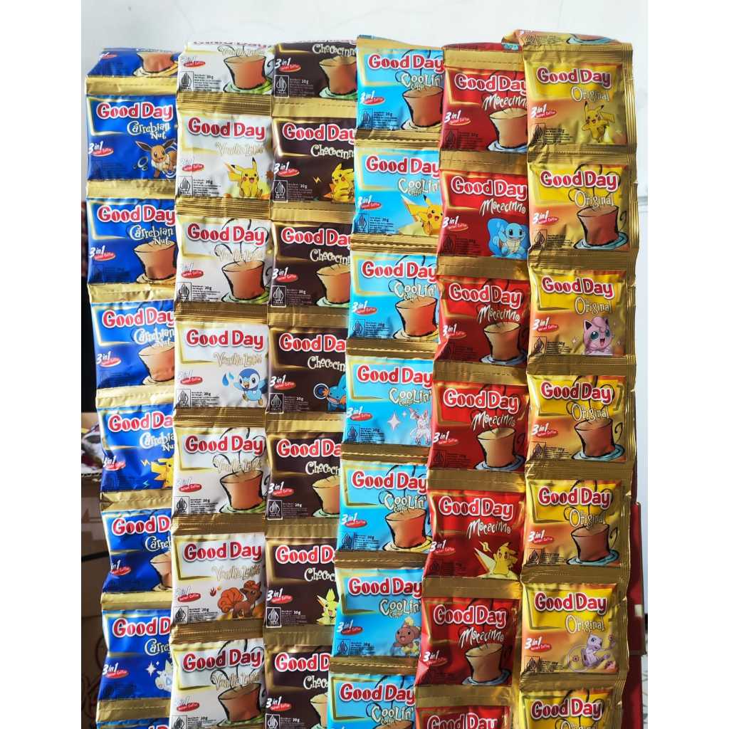 

Good Day 3in1 10x20gr Semua Varian