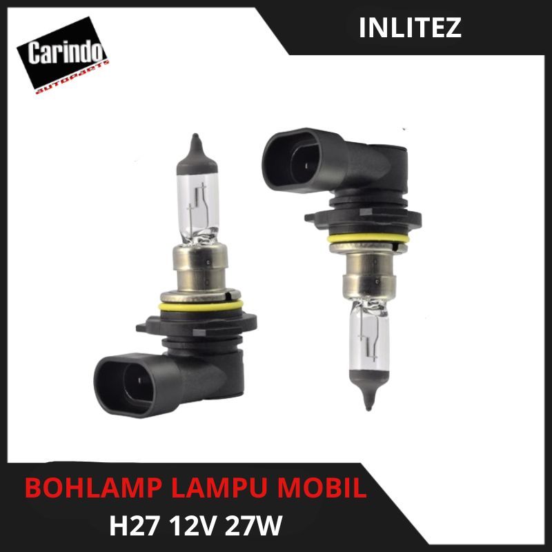Inlitez Lampu Halogen Mobil Lampu Depan Mobil H27 27Watt