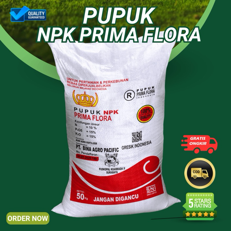 PUPUK NPK PRIMA FLORA 50kg