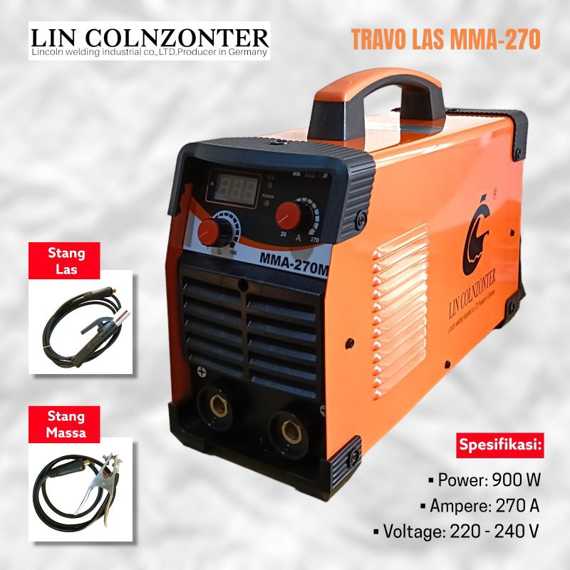 Mesin Travo Las Lin Colnzonter LV120 Inverter Welding Travo Las Listrik 900 Watt