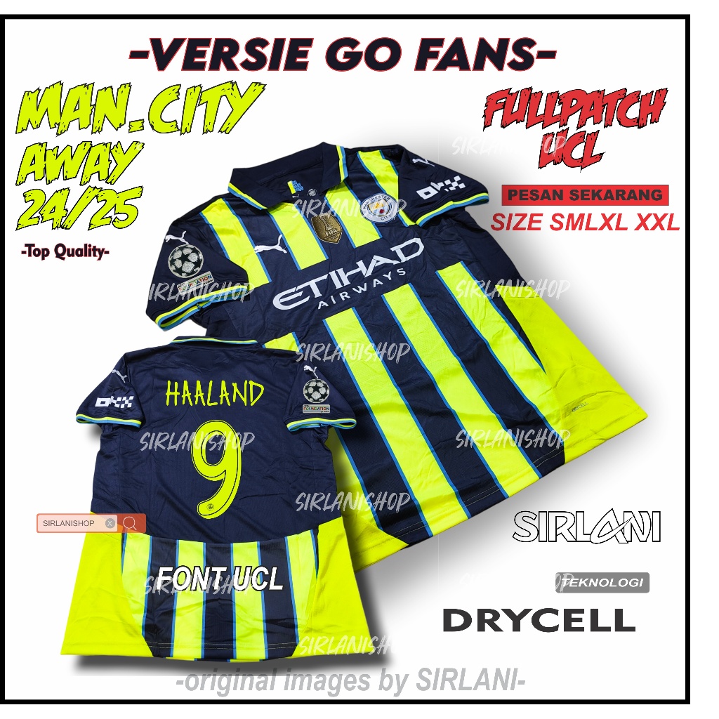 JERSEY TERBARU MAN.CITY AWAY 2024 2025 CITY AWAY NEW 24 25