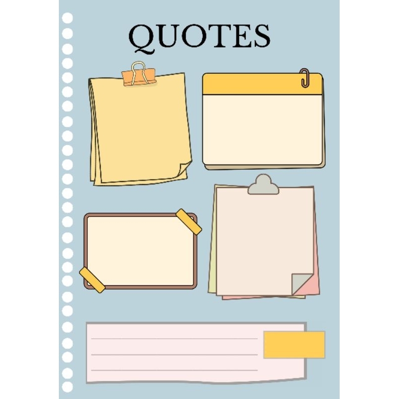 

kertas untuk menulis quotes (motivasi)_B5