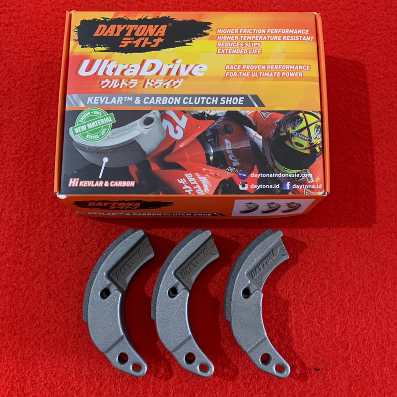Kampas Otomatis Kampas Ganda DAYTONA Mio Sporty / Mio Smile / Mio Soul Karbu / Fino karbu / Beat kar