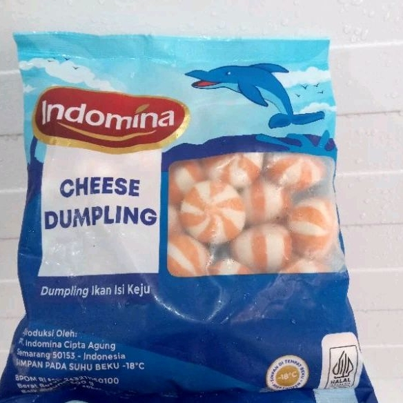 

Cheese Dumpling Indomina 500gr