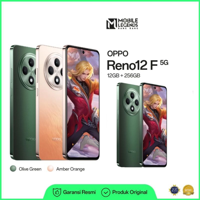 HP OPPO RENO 12F 5G RAM 12GB 256GB