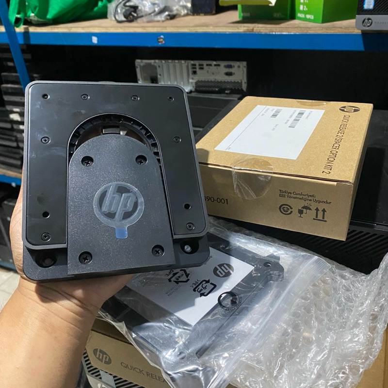 BREKET vesa mount pc mini hp elitedesk & prodesk/breket pc mini hp vesa mount pc mini to monitor  co