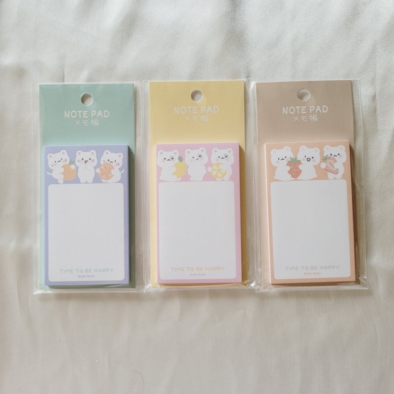 

Note Pad Animal Themed Polos Memopad Motif Hewan Blank Paper Jurnaling Catatan Aesthetic