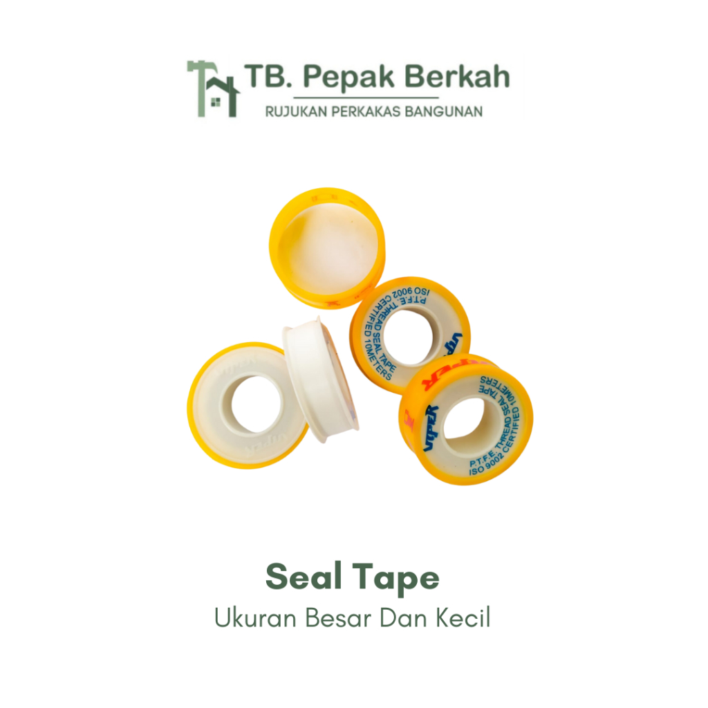 Seal Tape Solatip Isolatip kran Besar & Kecil