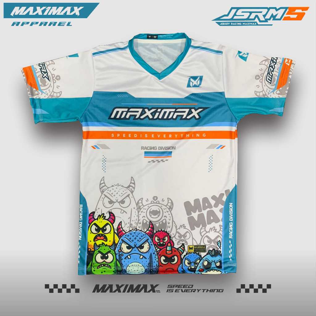 QH Jersey Racing Maximax V.05 Maximax Apparel Jersey Racing Kaos Racing