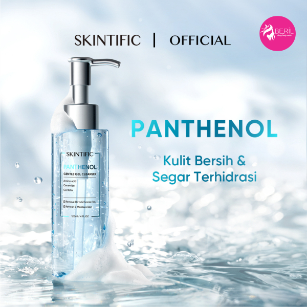 SKINTIFIC PANTHENOL GENTLE GEL CLEANSER 120ML l SKINTIFIC CLEANSER