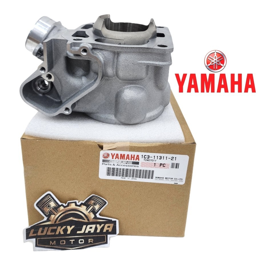 Cylinder Blok Block Seher Boring Yz 125 Yz125 Original Yamaha Made in Japan 1C3-11311-21
