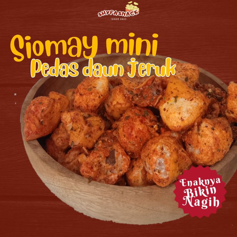 

SIOMAY KERING MINI PEDAS DAUN JERUK 500 GR