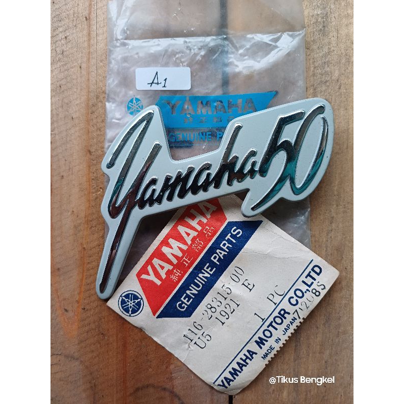 Emblem Sayap Legshield Legsil Yamaha U5 U5E Original 116-28315-00