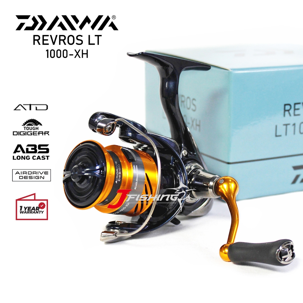 Reel DAIWA REVROS LT 23 | 1000 s/d 6000 | Spinning | Kolam Sungai Muara Laut | Resmi J FISHING STORE