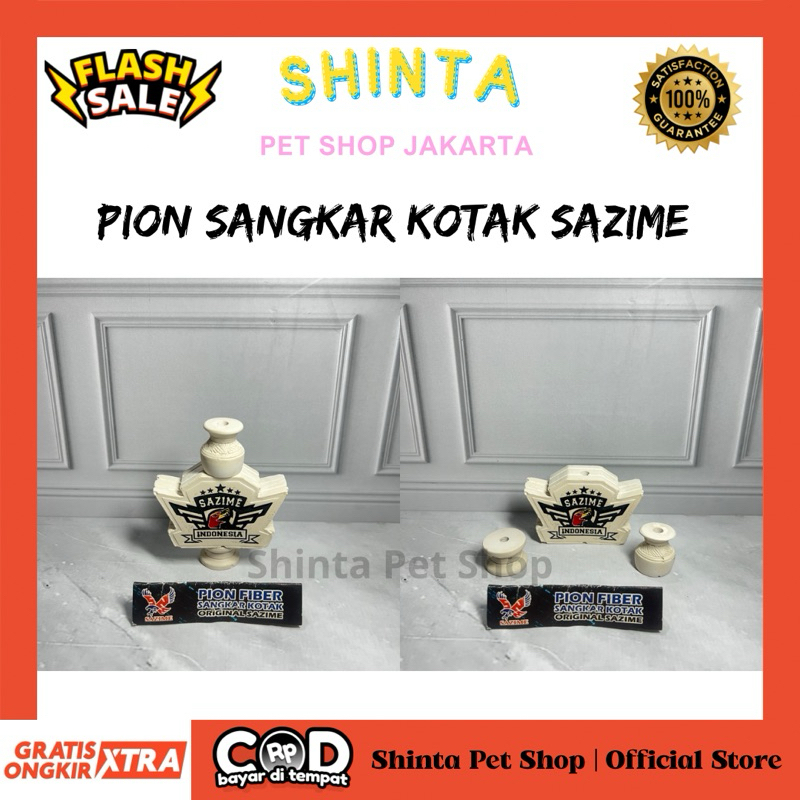 PROMO SAZIME Pion Fiber Sangkar Kotak Aksesoris Kandang Kotak Accesories Sangkar Kotak Kenari Love b