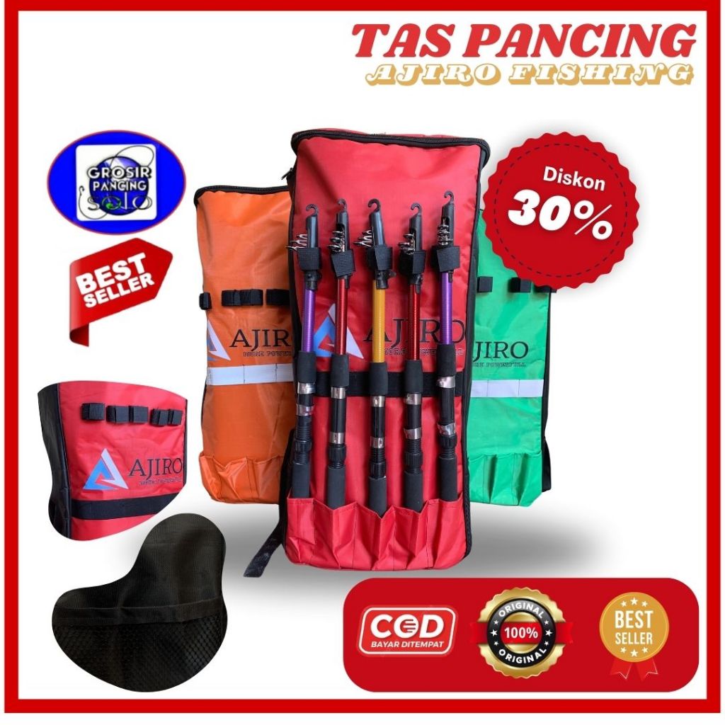 Tas Pancing Ransel Terbaru Tas Tegek ukuran 75cm anti air murah