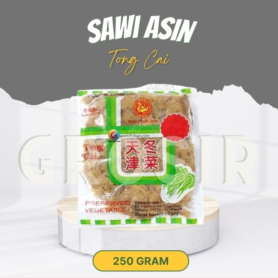 

Sayuran / Sawi Asin / Tong Cai 250 Gram / HALAL